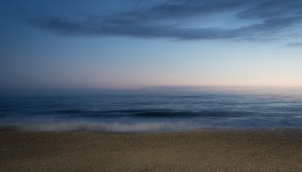 Beach at twilight
